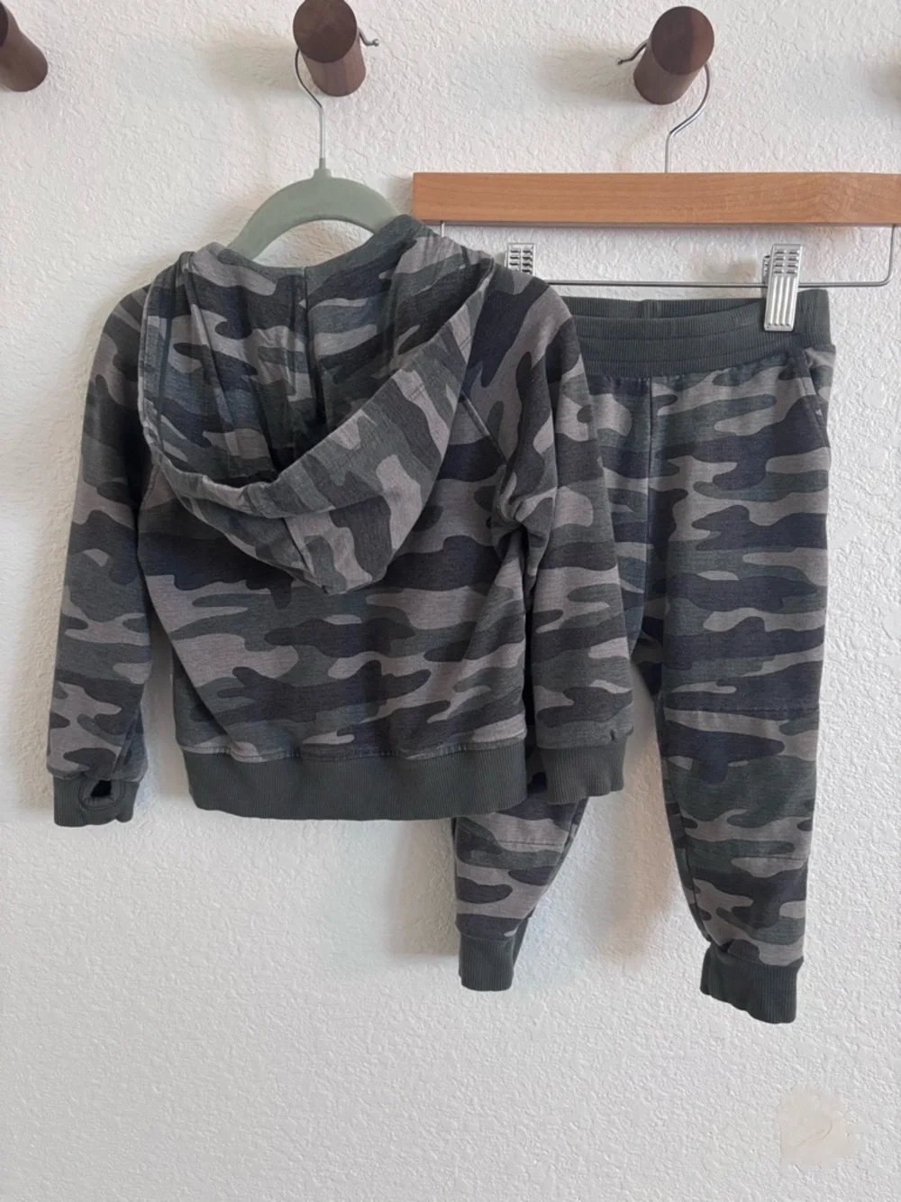 Little Sleepies - Camo Hoodie and Joggers sweat set